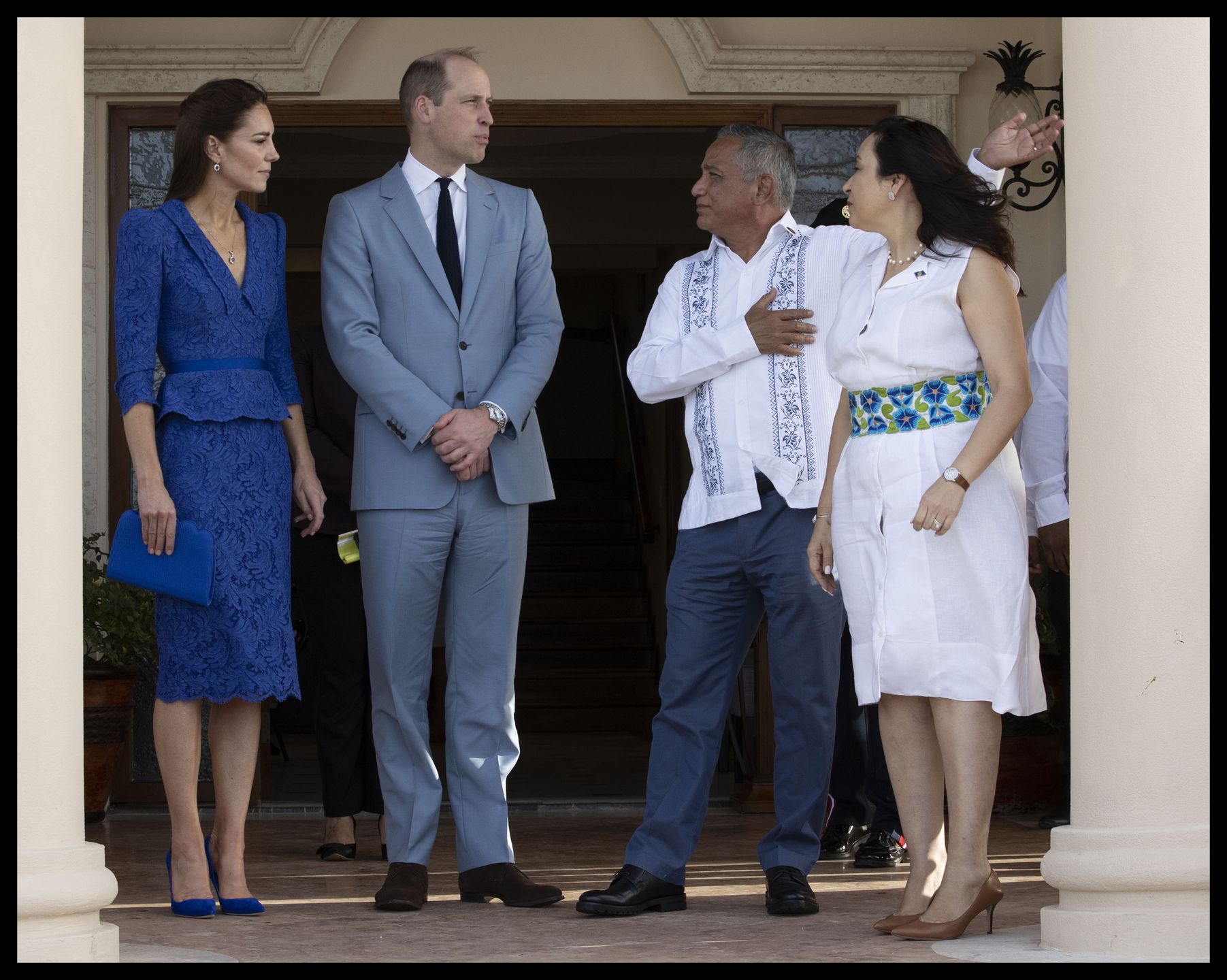 Książę William i księżna Kate odwiedzili Belize