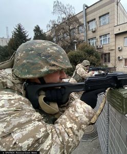 Wojska Białorusi i Rosji zostaną w Kazachstanie na dłużej? "Pozostaniemy do pełnego ustabilizowania się sytuacji"