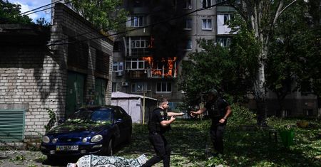 Rosjanie ostrzelali centrum Kramatorska. Są ofiary i ranni