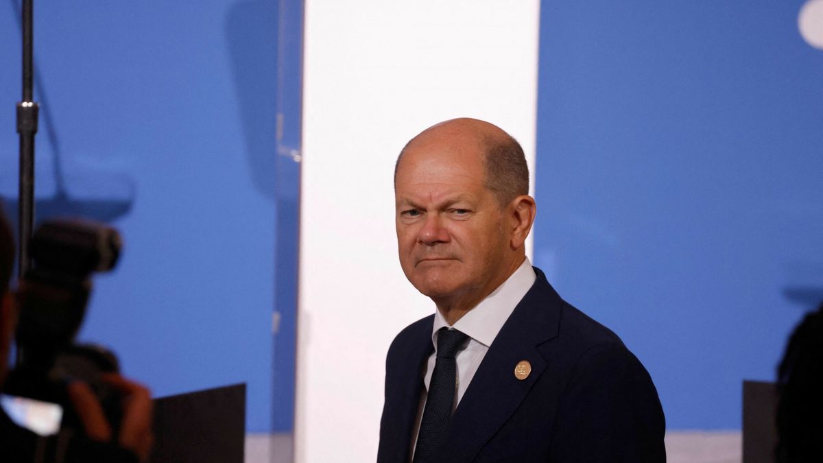 Temporary
Germany?s Chancellor Olaf Scholz attends the Global Fund Seventh Replenishment Conference in New York on September 21, 2022. (Photo by Ludovic MARIN / AFP)
LUDOVIC MARIN
