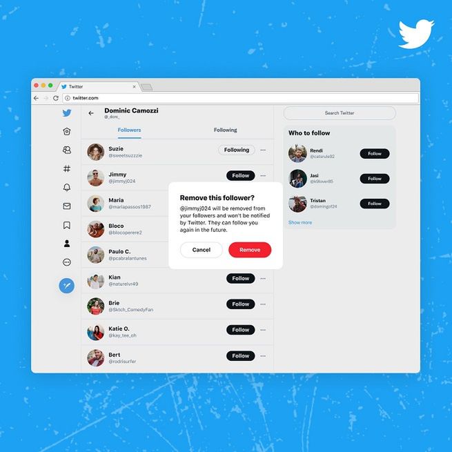 Jak usunąć obserwującego?
