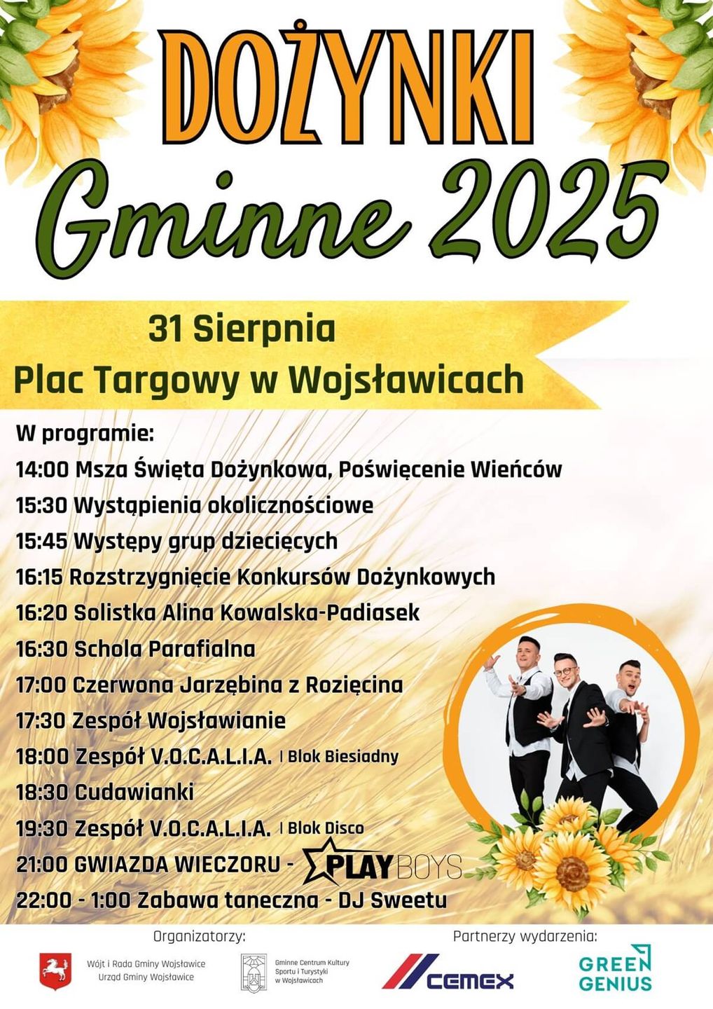 Dożynki Gminy Wojsławice