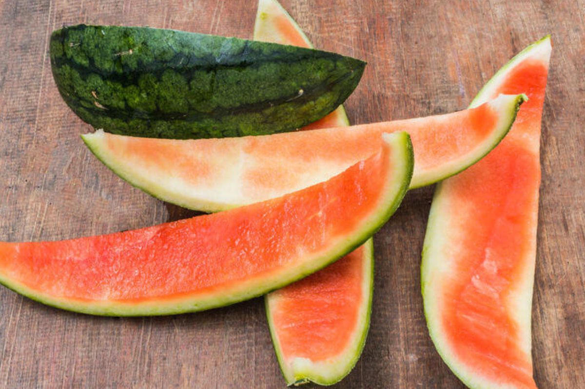 Watermelon rinds can be pickled - Delicacies