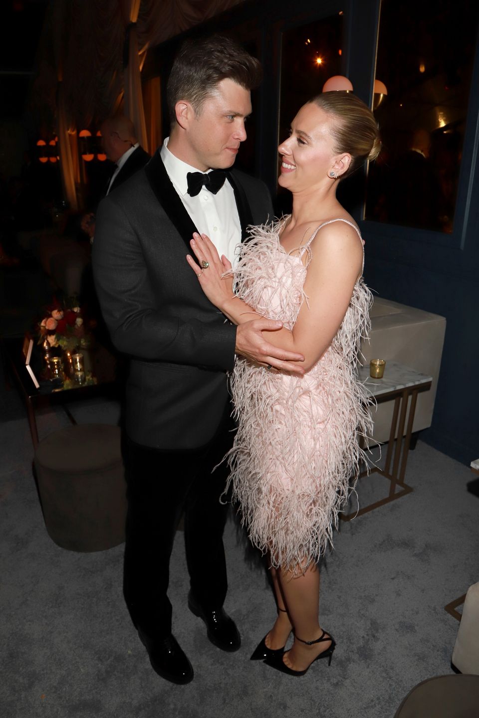 Scarlett Johansson i Colin Jost