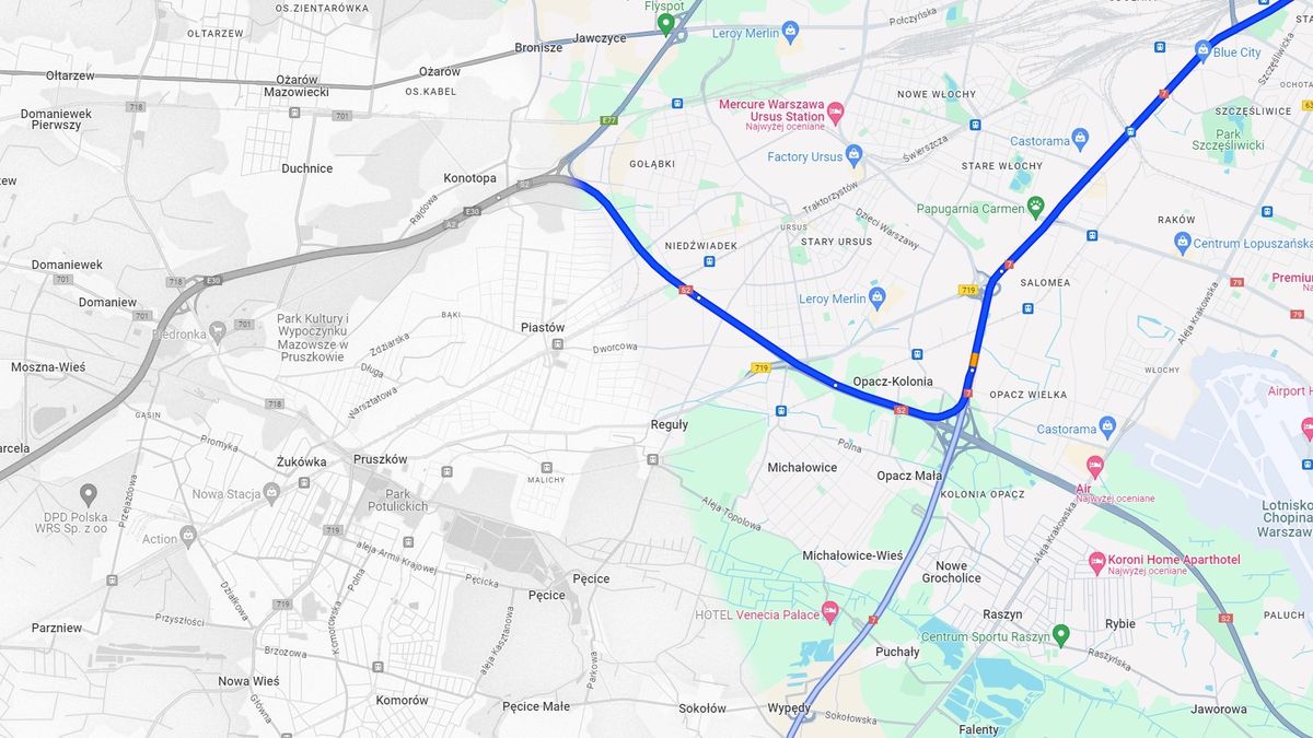 Nowe kolory Google Maps są nieczytelne dla daltonistów