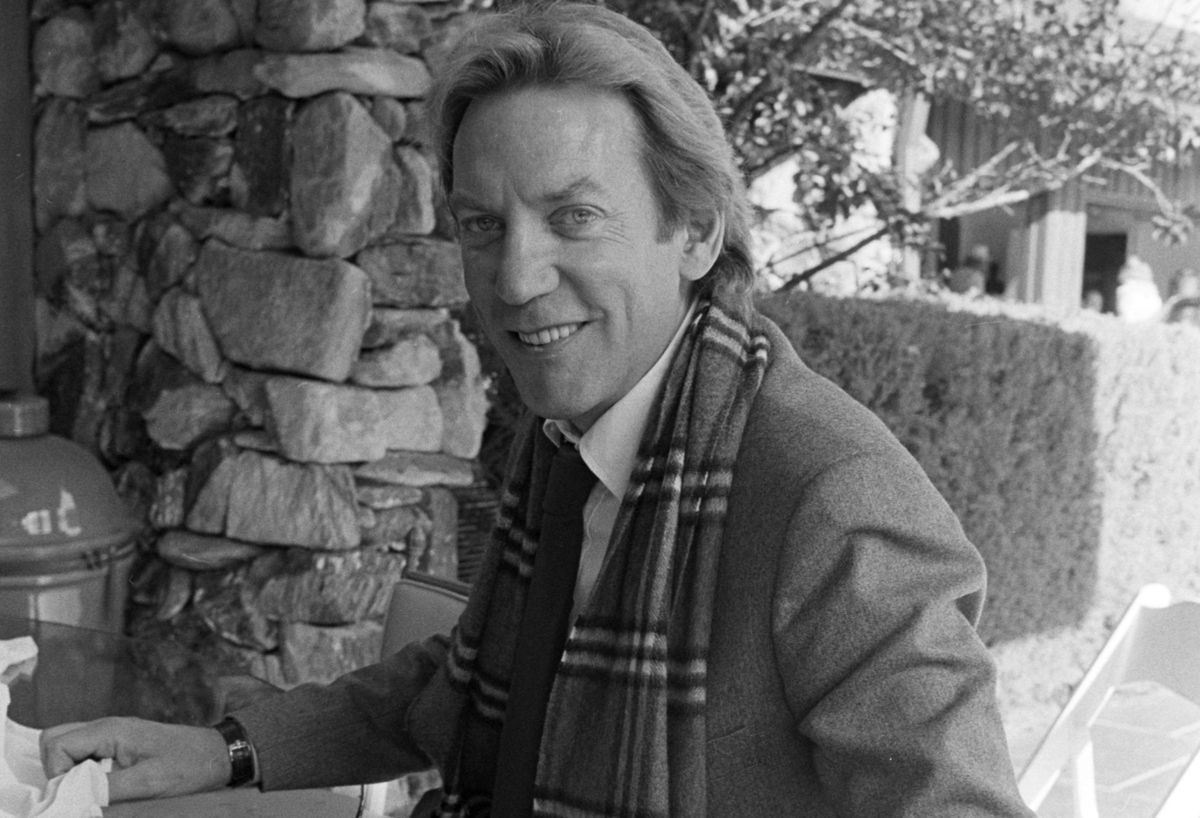 Donald Sutherland w 1982 roku