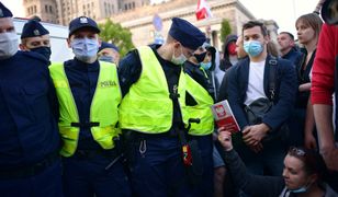 Warszawa. Policja odpowiada RPO w sprawie interwencji na Strajku Przedsiębiorców