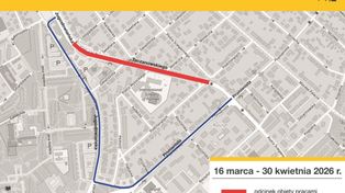 Poznań: Duży remont na Grunwaldzie. W poniedziałek ruszają prace na ul. Taczanowskiego