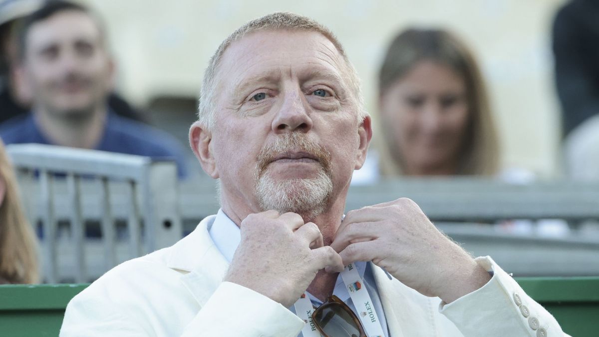 Na zdjęciu: Boris Becker