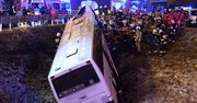 Podkarpackie. Poważny wypadek autobusu na A4