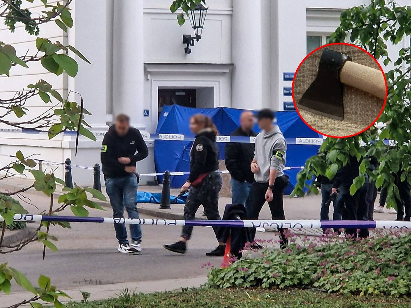 Dramatyczne relacje świadków zbrodni w Warszawie. "Rozbłysk krwi na ścianie