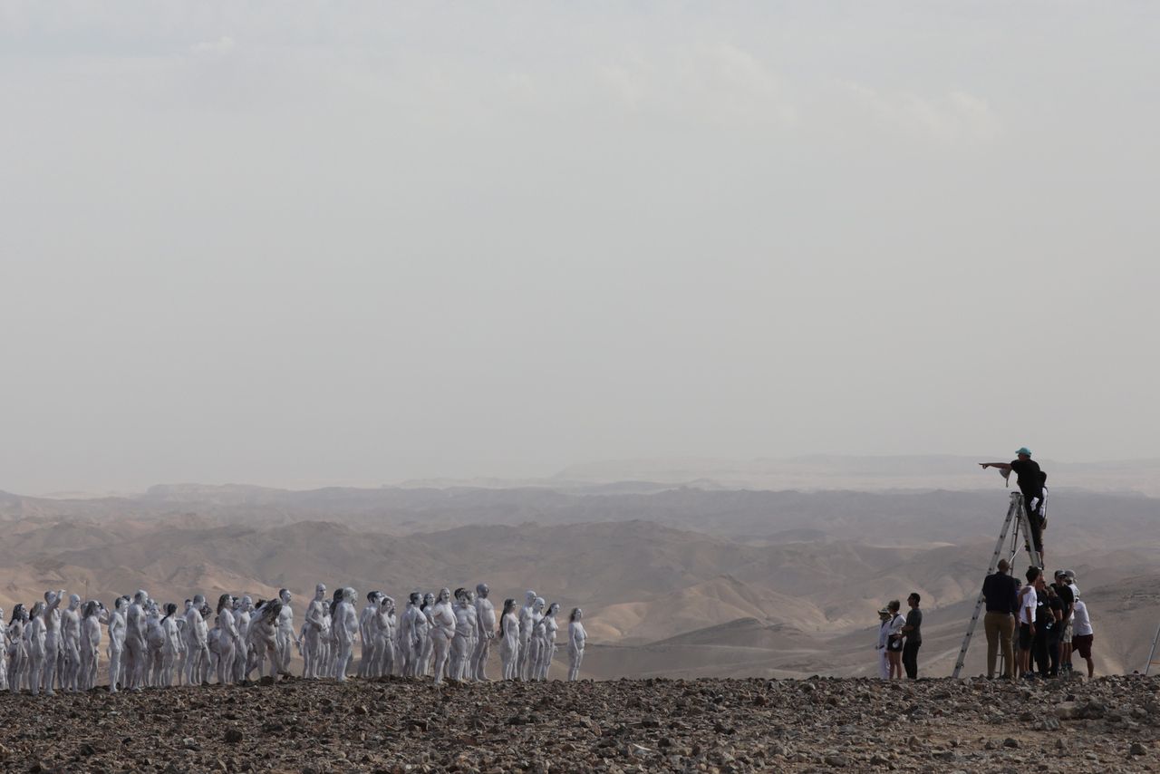 Spencer Tunick sfotografował tłum nagich osób