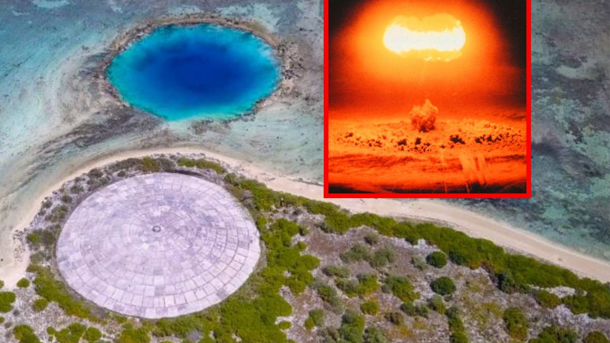 "Atomowy grobowiec" na wyspie Runit