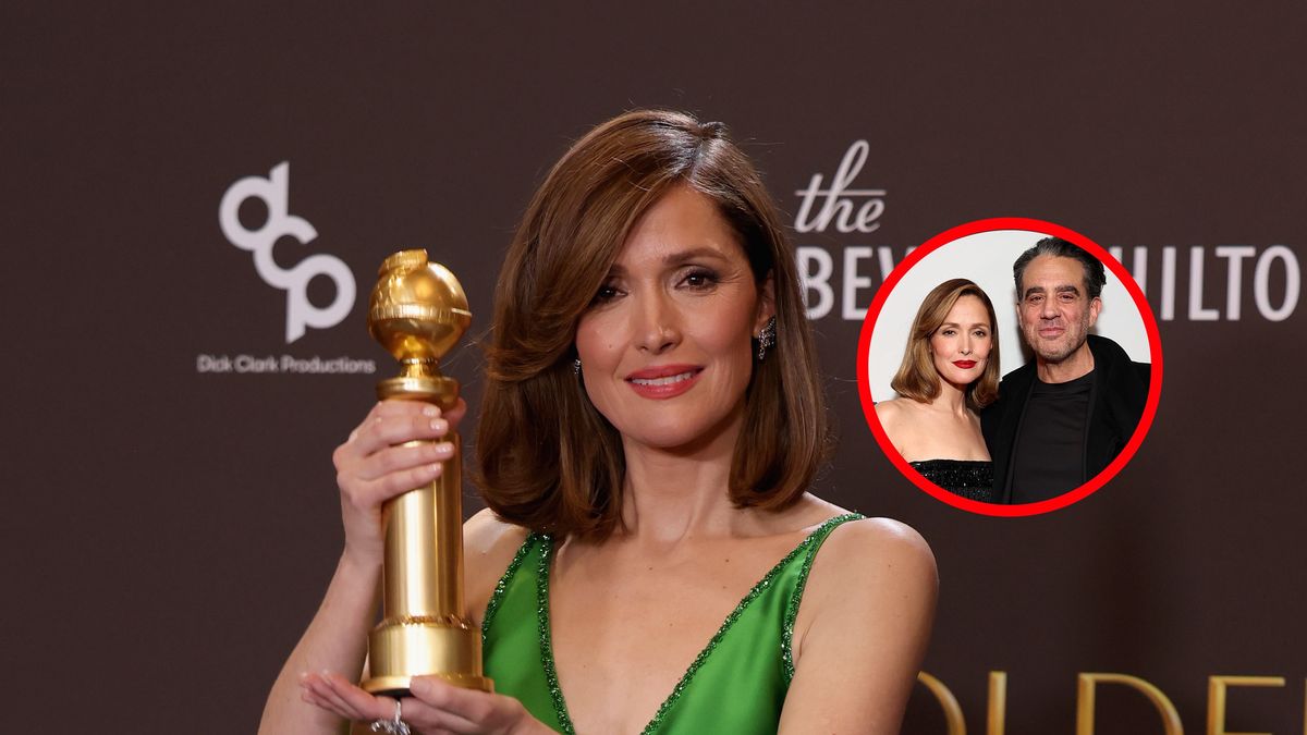 Rose Byrne z mężem