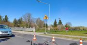 Zamość: Potrącenie rowerzystki. 64-latka trafiła do szpitala