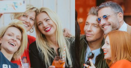 Celebryci na otwarciu "Spritz Baru" nad Wisłą: Barbara Kurdej-Szatan, Ada Fijał, Marieta Żukowska (FOTO)