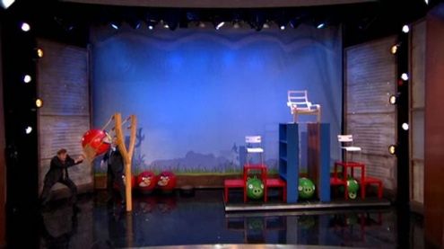 Angry Birds w talk-show