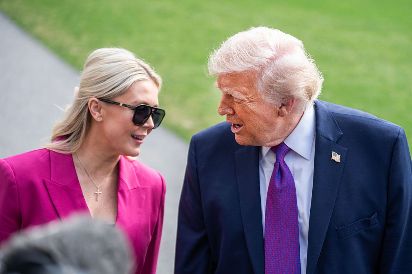 "Wykonujesz okropną robotę". Rzeczniczka Białego Domu obiektem żartów Trumpa