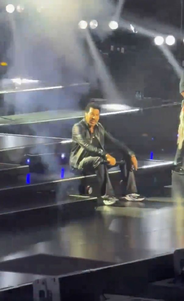 Lionel Richie podczas koncertu w Saint Paul
