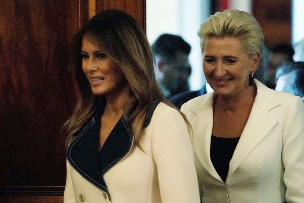 Melania Trump i Agata Duda