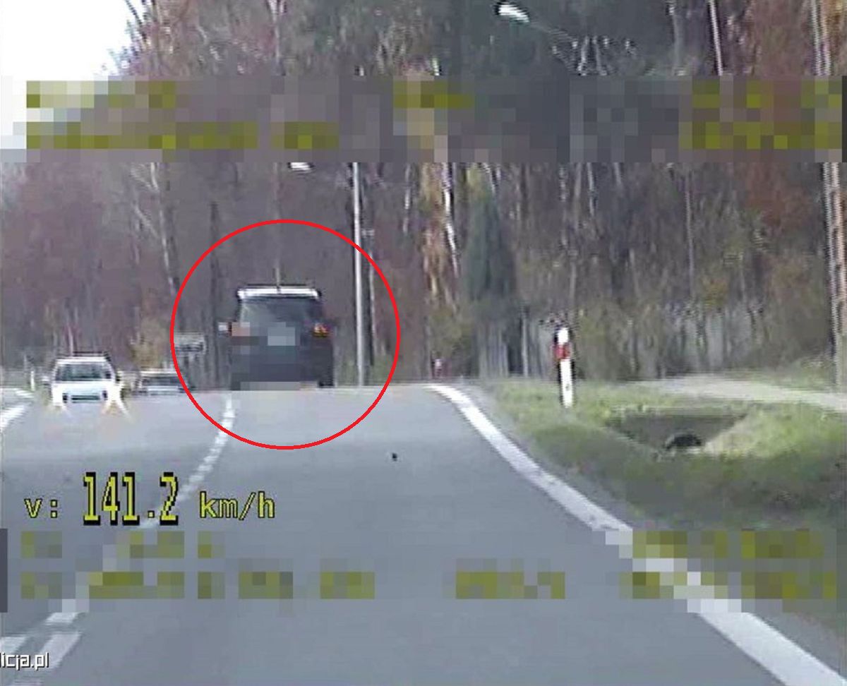 5 tys. zł mandatu. Nagrali kierowcę na Podkarpaciu