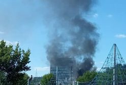 Warszawa. Spalił się autobus miejski. Ruszał z przystanku