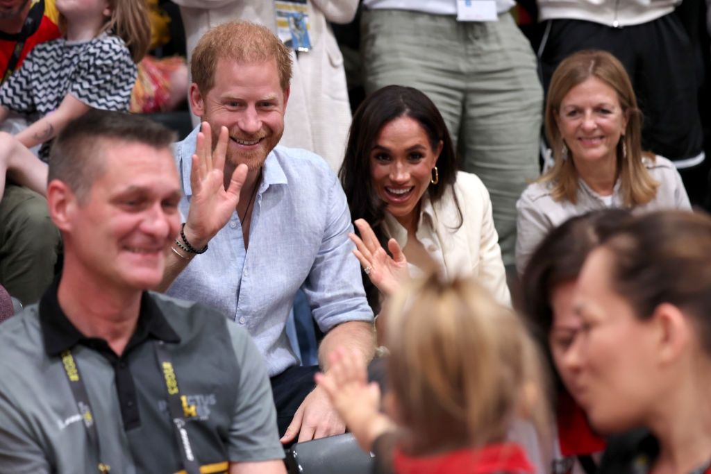 Książę Harry i Meghan Markle podczas tegorocznej edycji Invictus Games