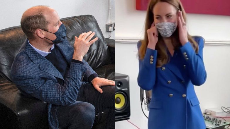 Książę William śmieje się z księżnej Kate