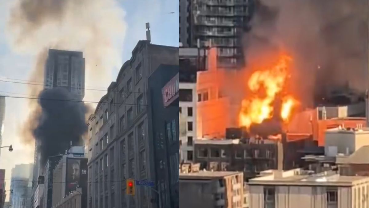 W centrum Toronto doszło do potężnych eksplozji.