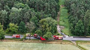 Kokczyn Pierwszy: Śmiertelny wypadek, nie żyje jedna osoba