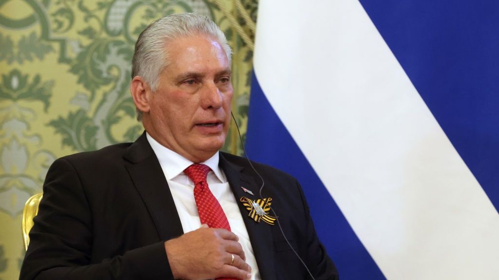  Prezydent Kuby Miguel Diaz-Canel 