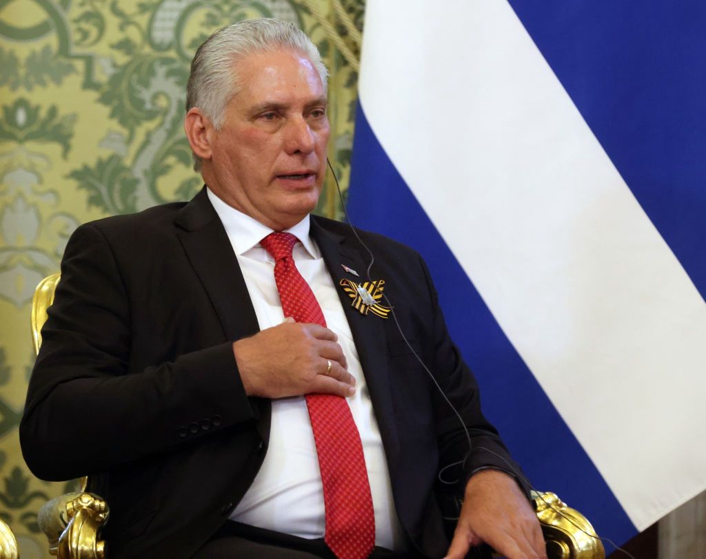 President of Cuba Miguel Diaz-Canel