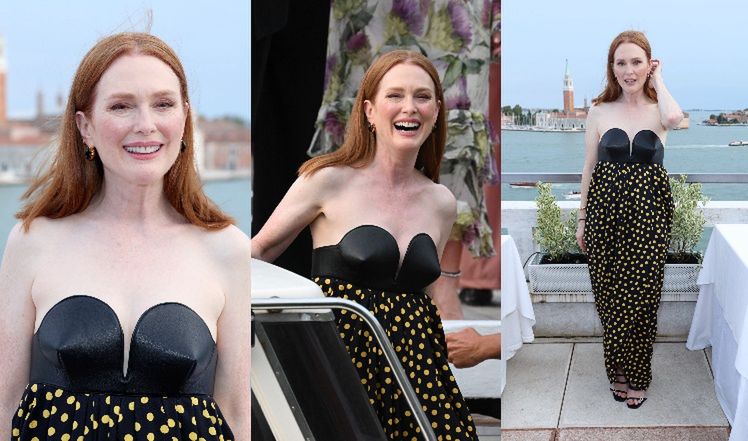 Julianne Moore zachwyca na festiwalu w Wenecji