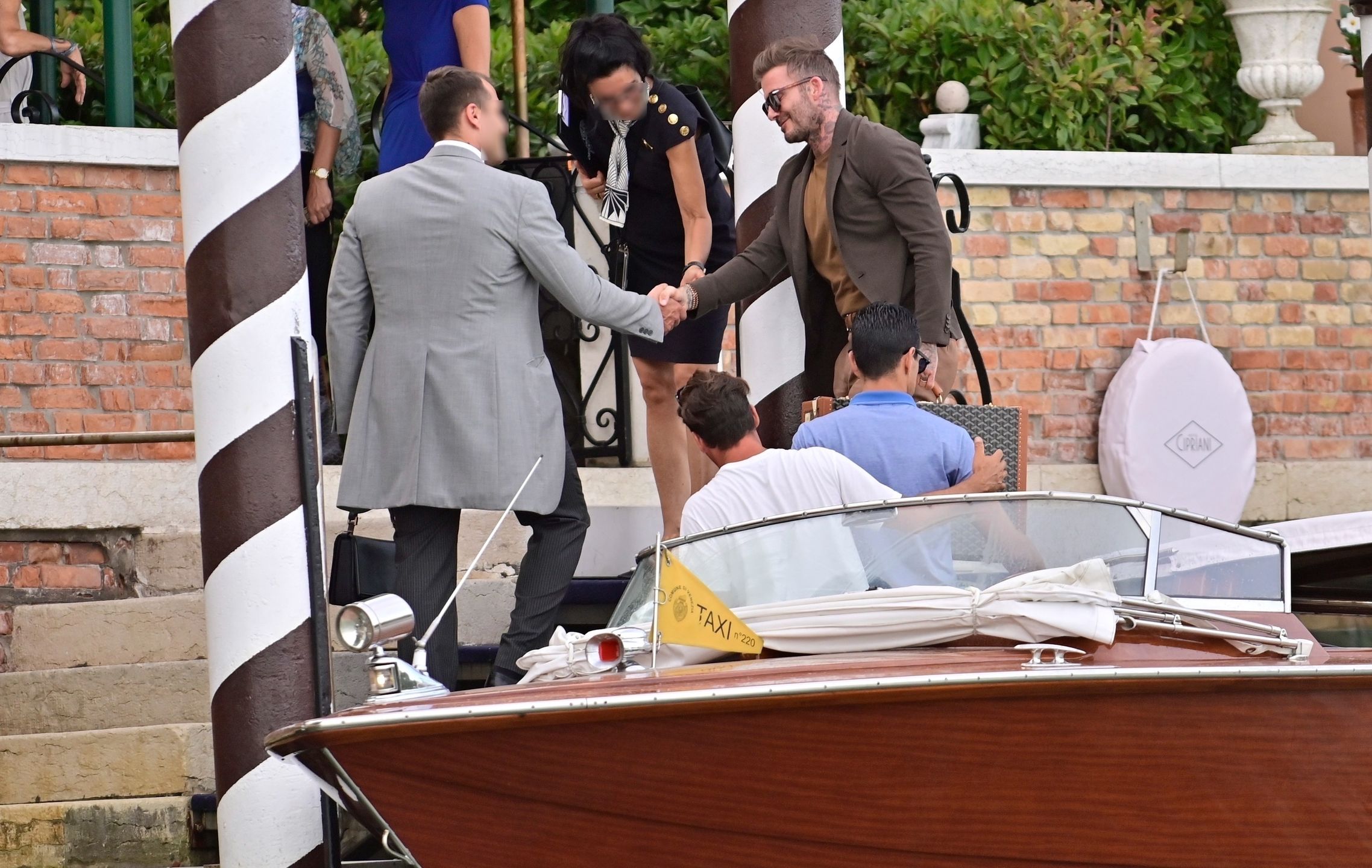 Victoria i David Beckhamowie w Wenecji