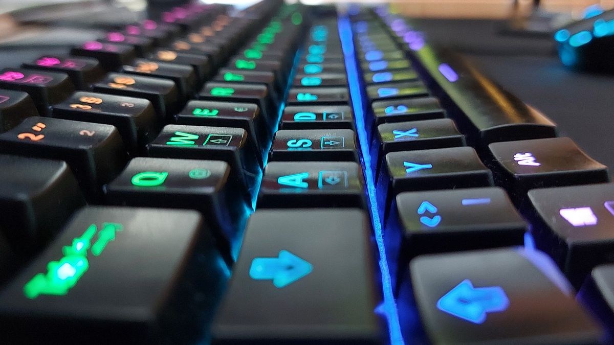 klawiatura komputerowa do komputera gamingowa dla gracza