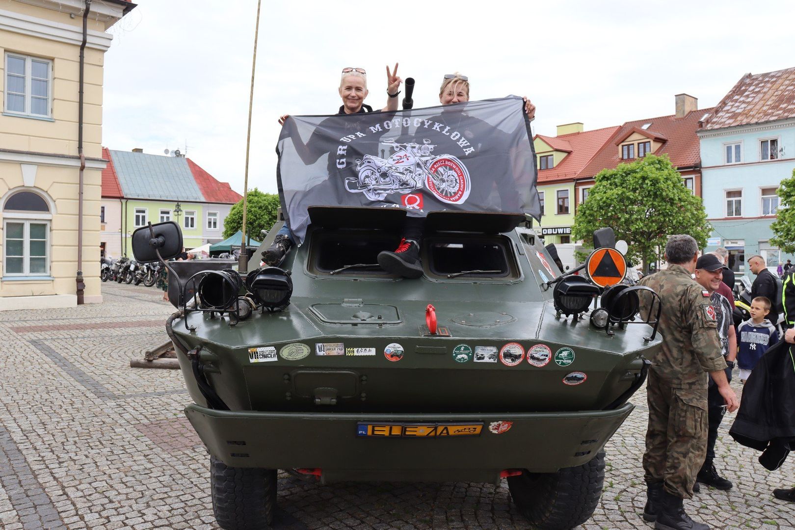 Motocyklowy Dzień Weterana w Łęczycy