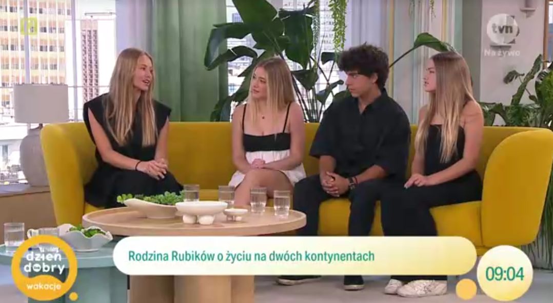 16-letna Helena Rubik z chłopakiem w "Dzień dobry TVN"