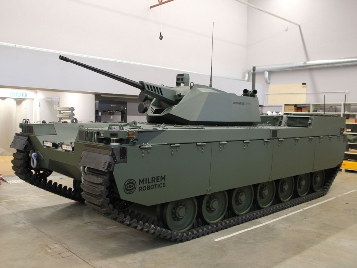 Bezzałogowy pojazd bojowy Type-X RCV