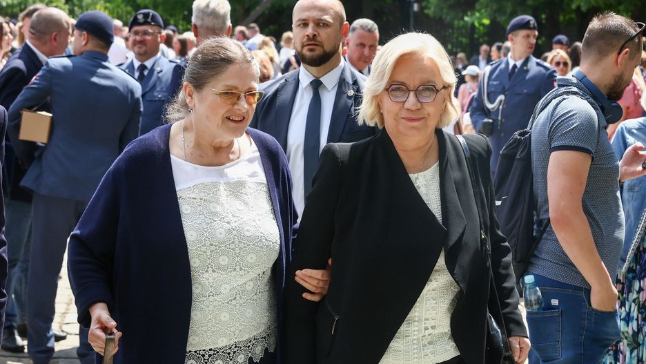 Krystyna Pawłowicz i Julia Przylębska