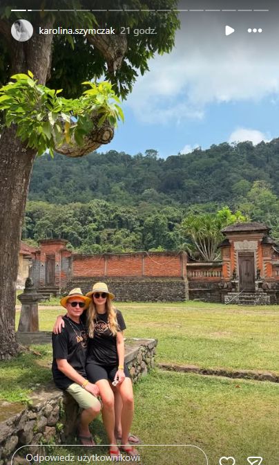 Wspólny wyjazd Piotra Adamczyka i Karoliny Szymczak