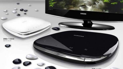 Samsung F1080, opływowy odtwarzacz DVD 1