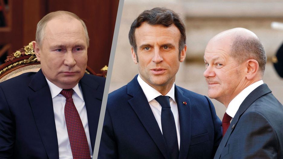 Telefoniczna rozmowa Putina z dwoma europejskimi przywódcami  trwała ok. 80 minut