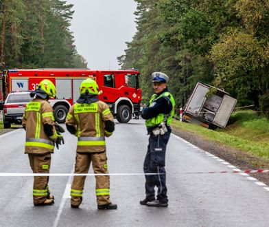 Cztery ofiary śmiertelne. Koszmarny wypadek na Podlasiu