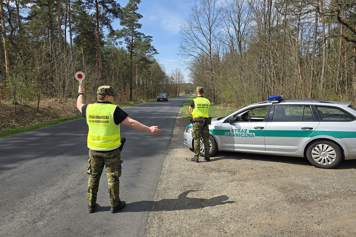 Kontrole na granicy z Niemcami. Rosjanin chciał wjechać do Polski