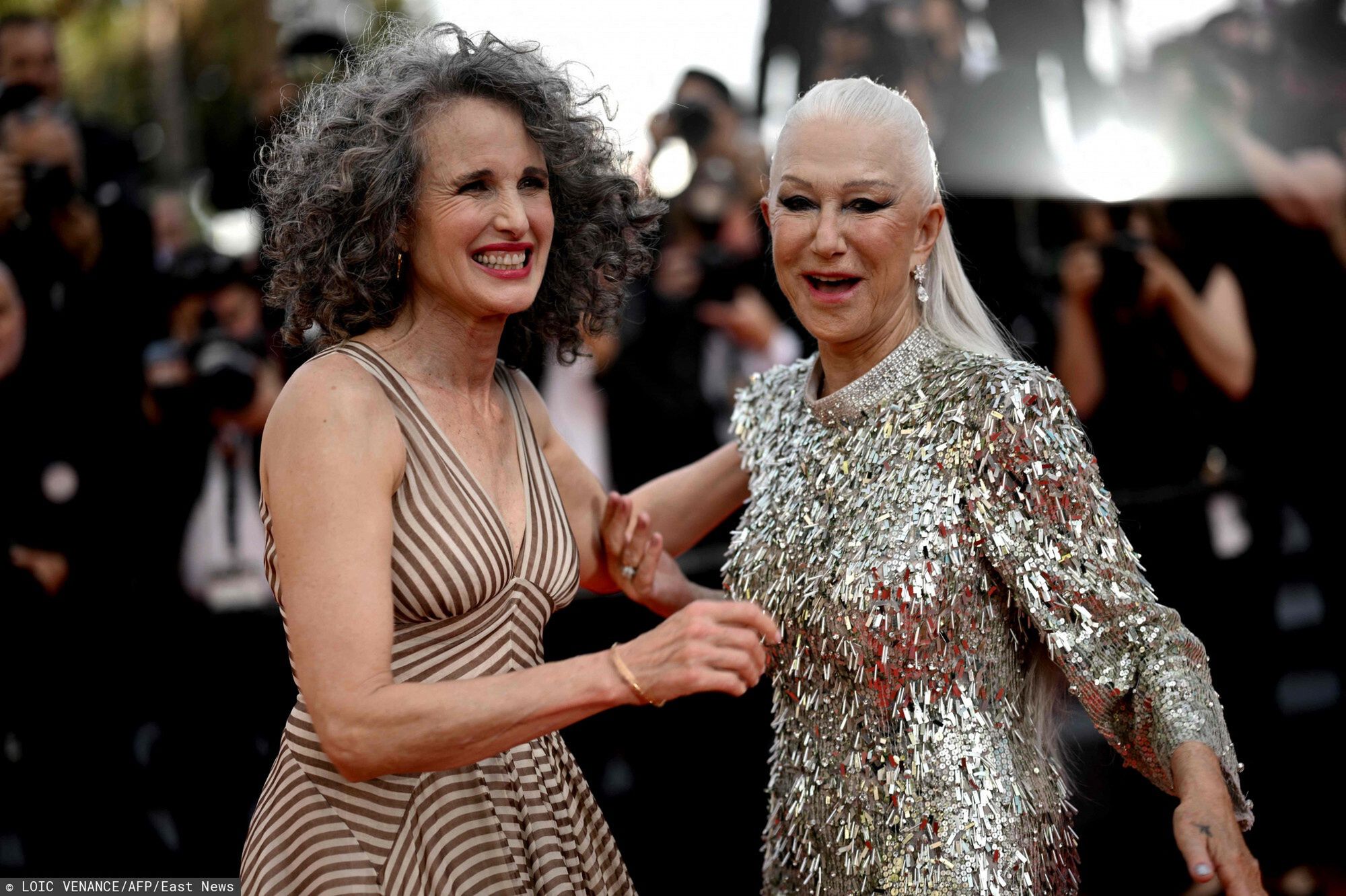 Helen Mirren i Andie MacDowell