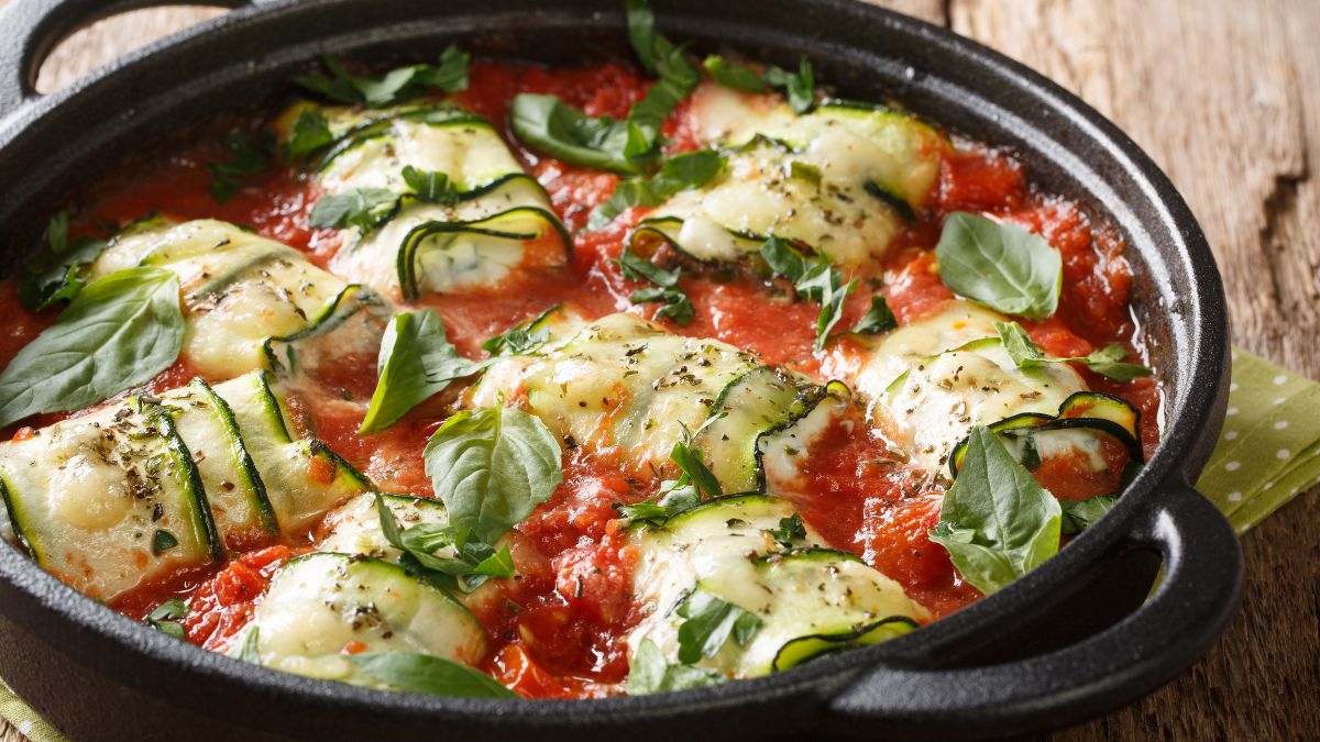 Roladki z cukinii - Pyszności