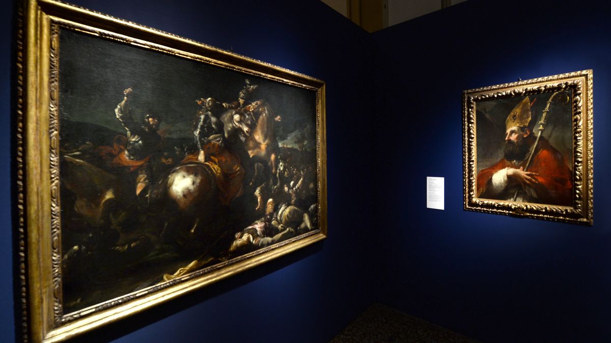 BOLOGNA, ITALY - JANUARY 10: General view of the exhibition "Masterpieces from the Cassa di Risparmio Foundation" at Santa Maria Della Vita Museum on January 10, 2025 in Bologna, Italy. (Photo by Roberto Serra - Iguana Press/Getty Images)