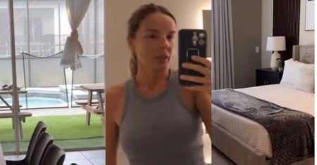 Agnieszka Włodarczyk i Robert Karaś zamieszkali w USA. Tak wygląda ich willa: sala kinowa, basen, jacuzzi (ZDJĘCIA)