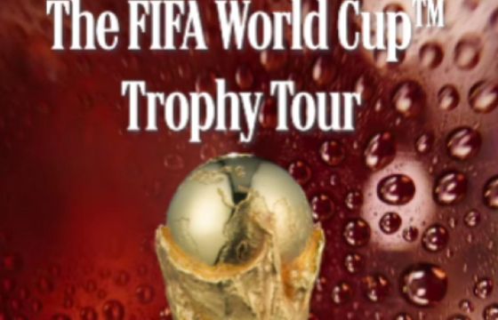 Coca-Cola pokaże trofeum piłkarskiego mundialu