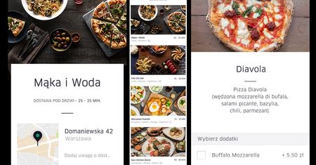 UberEATS - dostawa jedzenia z restauracji w polskim Uberze